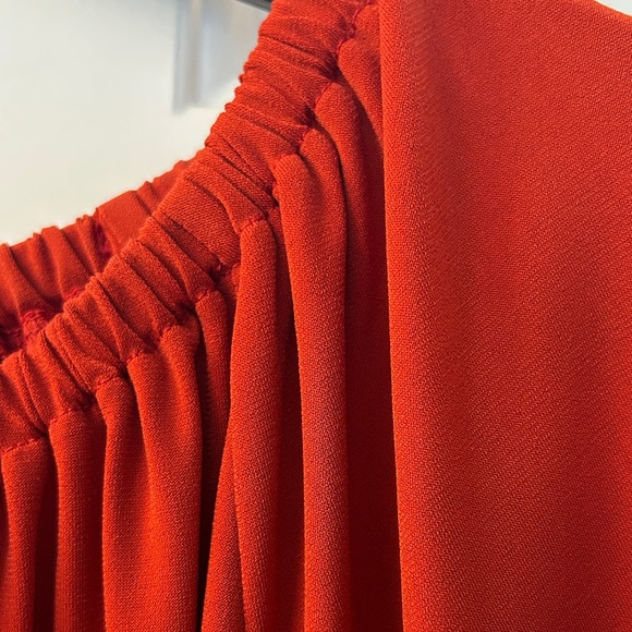 MICHAEL Michael Kors Vibrant Red Long Sleeve Blouse - Picture 3 of 3